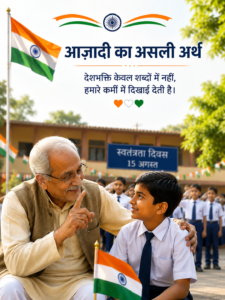 💐 आज़ादी का असली अर्थ !💐 