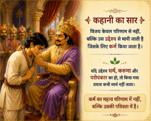 💐💐उद्देश्य की पवित्रता 💐💐